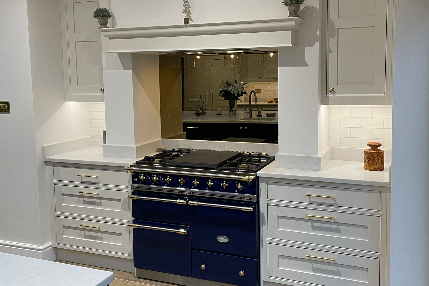 Fitten Kitchen with Aga stove in Congleton
